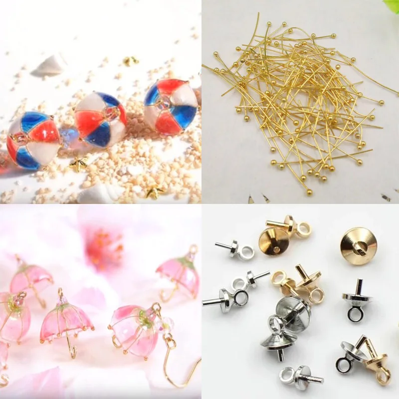 50 шт./лот сделай сам модные аксессуары для ювелирных изделий подвесные гвозди с