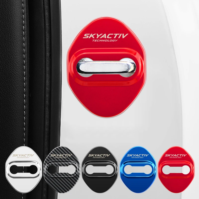 Защитный чехол для автомобильного замка двери Mazda 2 3 6 DJ BM BP GJ CX3 CX-5 CX5 CX 5 CX7 CX9 MX5 2014 -