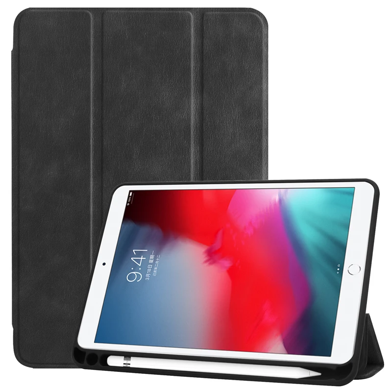 Высококачественный чехол для iPad Mini 5 с держателем слота карандашей прозрачная