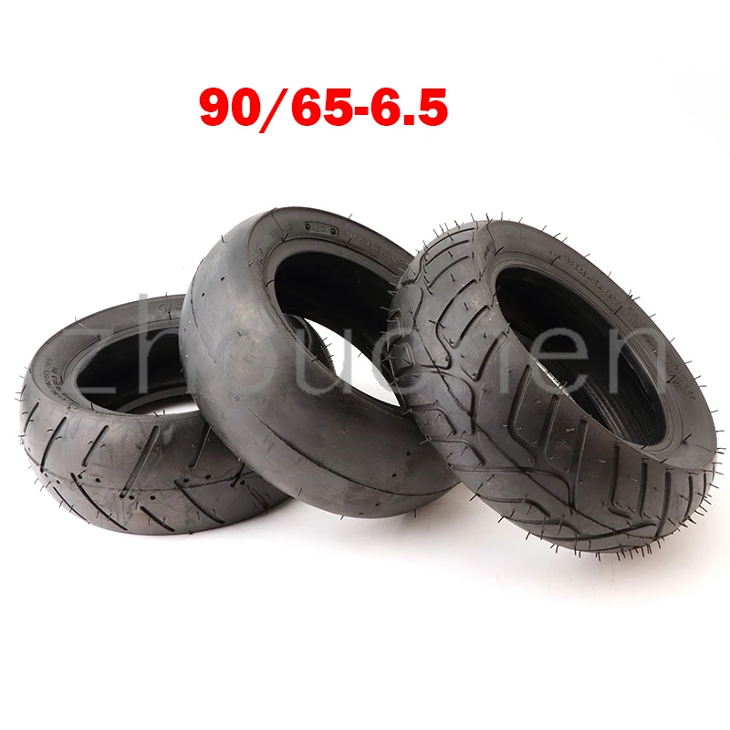 Size 90 / 65-6.5 Inch Tubeless Tire And Tube Vacuum Tire Set, Suitable For 47cc 49cc Mini Pocket Bike Motorcycle Electric Scoote