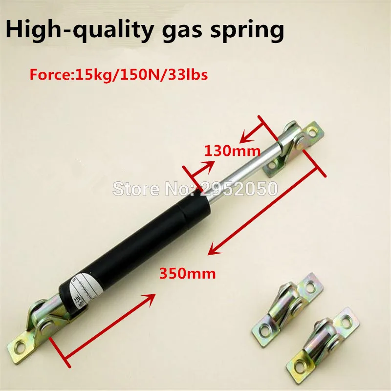 

pneumatic Auto Car Gas Spring, Lift Prop Gas Spring Damper Free shipping 15kg force 350mm central distance,