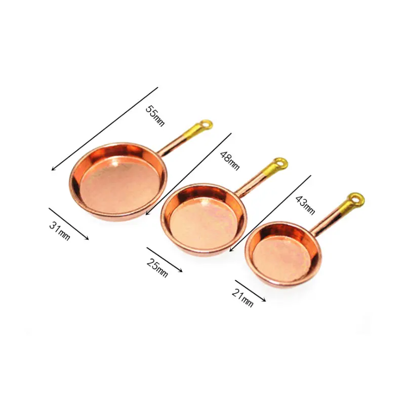 3 шт. масштаб 1:12 миниатюрный металлический кукольный домик фотоаксессуары 5