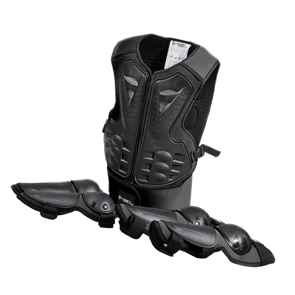 Детский комплект для занятий спортом на открытом воздухе защита тела локоть