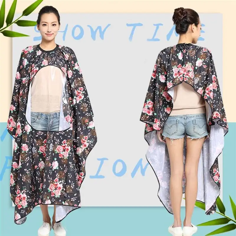 1 шт. модное платье для стрижки волос с принтом инструмент укладки парикмахера