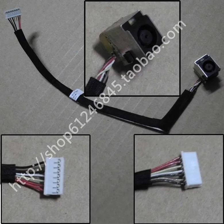 Новый ноутбук для HP 4520S 4525S 4520 50.4GK08.032 DC Jack зарядный кабель питания|Компьютерные