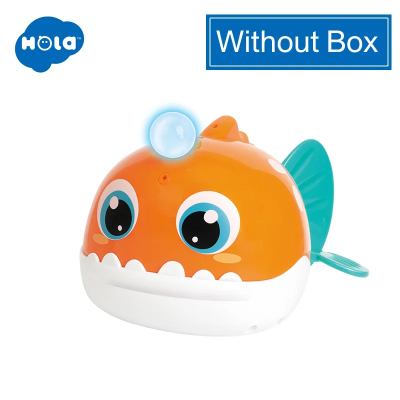 HOLA TOYS 8103 игрушка для ванны для купания Spouts Beaver Lanternfish игрушки для ванной комнаты детские подарки - Цвет: WITHOUT BOX