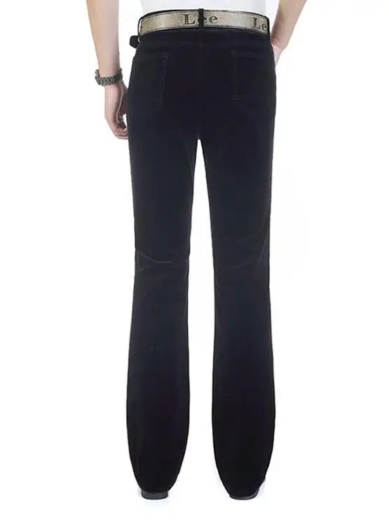 Брюки мужские клеш винтажные зауженные штаны повседневные вельветовые