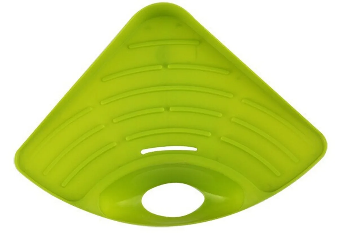 

Kitchen sink multi-functional triangular storage rack multi-use dish sponge leaching rack storage rack