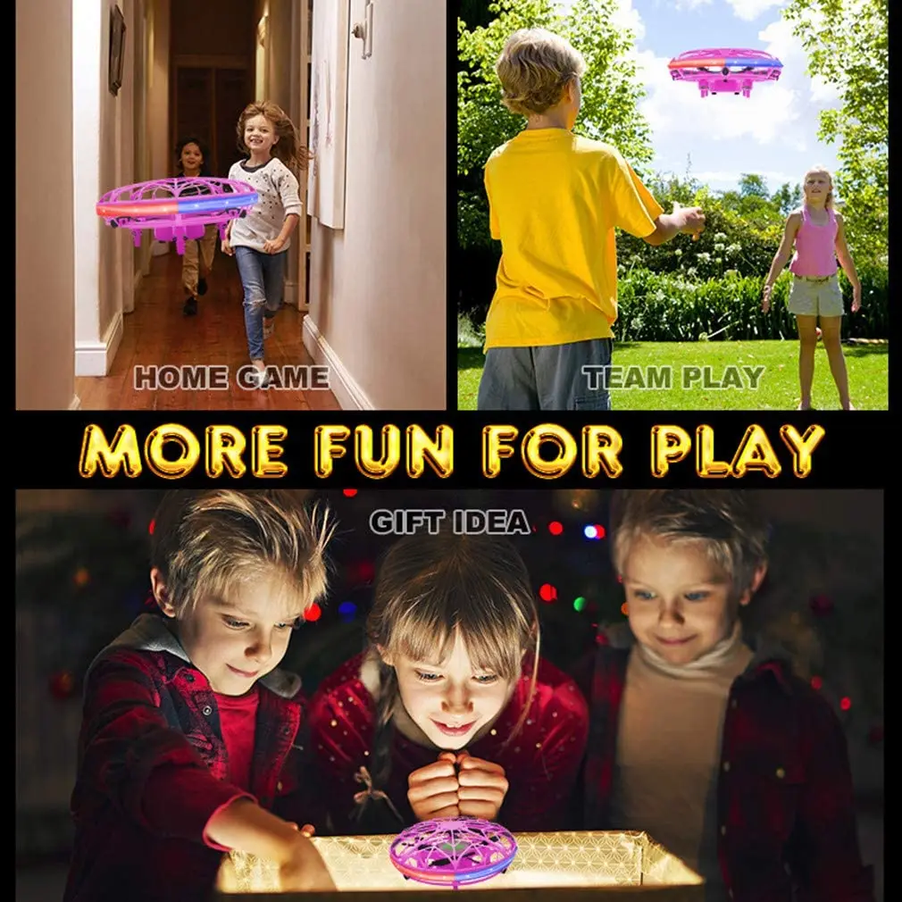 мини летающий вертолет с дис