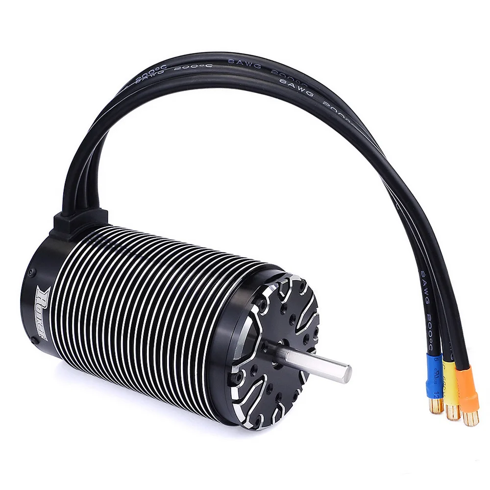Motor sin escobillas Surpass Hobby ROCKET 70120, Motor sin sensor con disipador de calor Compatible con 1/4 1/5, piezas de veh&iacute;culos de Control remoto para coche de RC-0