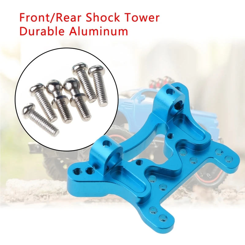 

Aluminum Alloy Front and Rear Shock Tower for Wltoys A949 A959 A969 A979 K929 RC Model Car DIY Modified Upgrade Accessories U90B