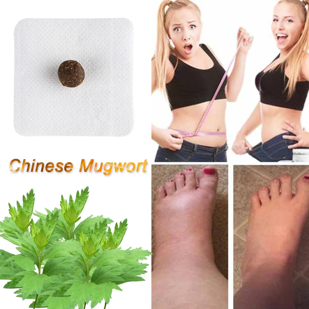 Наклейка на пупок Mugwort с сыростью-зловещее удаление веса потеря живота улучшает холодную матку неправильной менструации желудка Discomfor