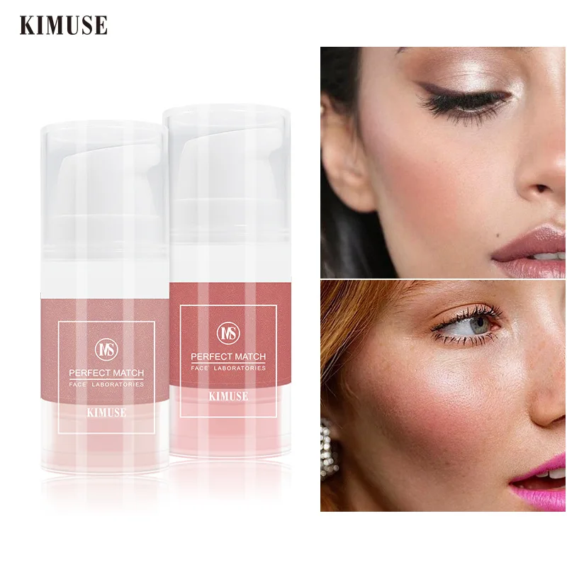 Kimuse Miao цветные жидкие румяна улучшение цвета лица средство для увлажнения кожи