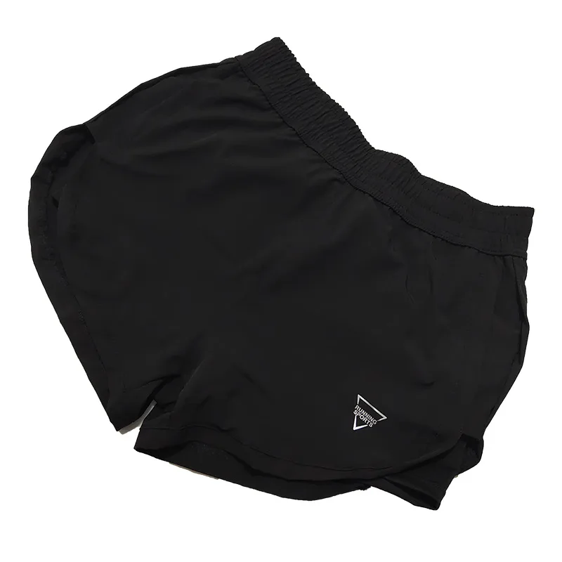 

Fake Piece Sports Shorts Women's Running Yoga Shorts with Zipper Pocket Loose Anti-glare Aerobics Workout Shorts Women 07MH261