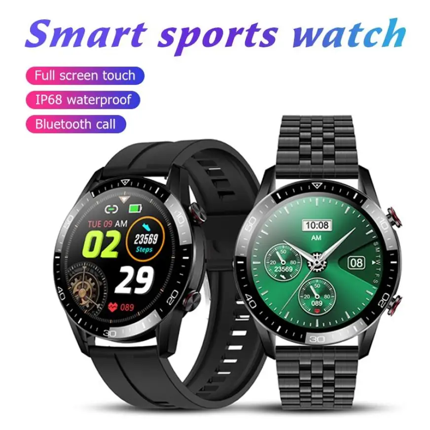 

2021 Clydek TK28 Stainless Smart Watch Bluetooth Call Men Women Sport Fitness Bracelet Clock for Android Apple Xiaomi Huawei