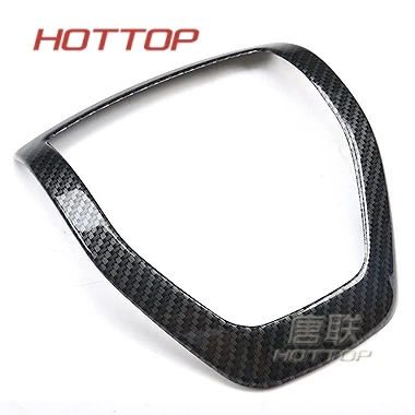 

Высококачественное внутреннее рулевое колесо из углеродного волокна ABS, декоративное, подходит для Ford Explorer 2017 2018