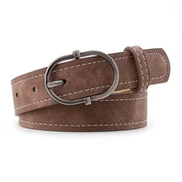 Women Suede Pin Buckle Belts for Jeans 2020 New Fashion Ladies Luxury Black Waist Straps Designer Brand Female Hot Dress Belts