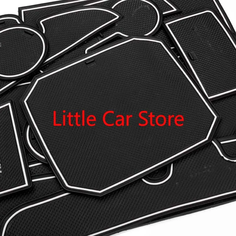 Противоскользящий коврик для ворот и чашек подходит Toyota Highlander 2022 аксессуары