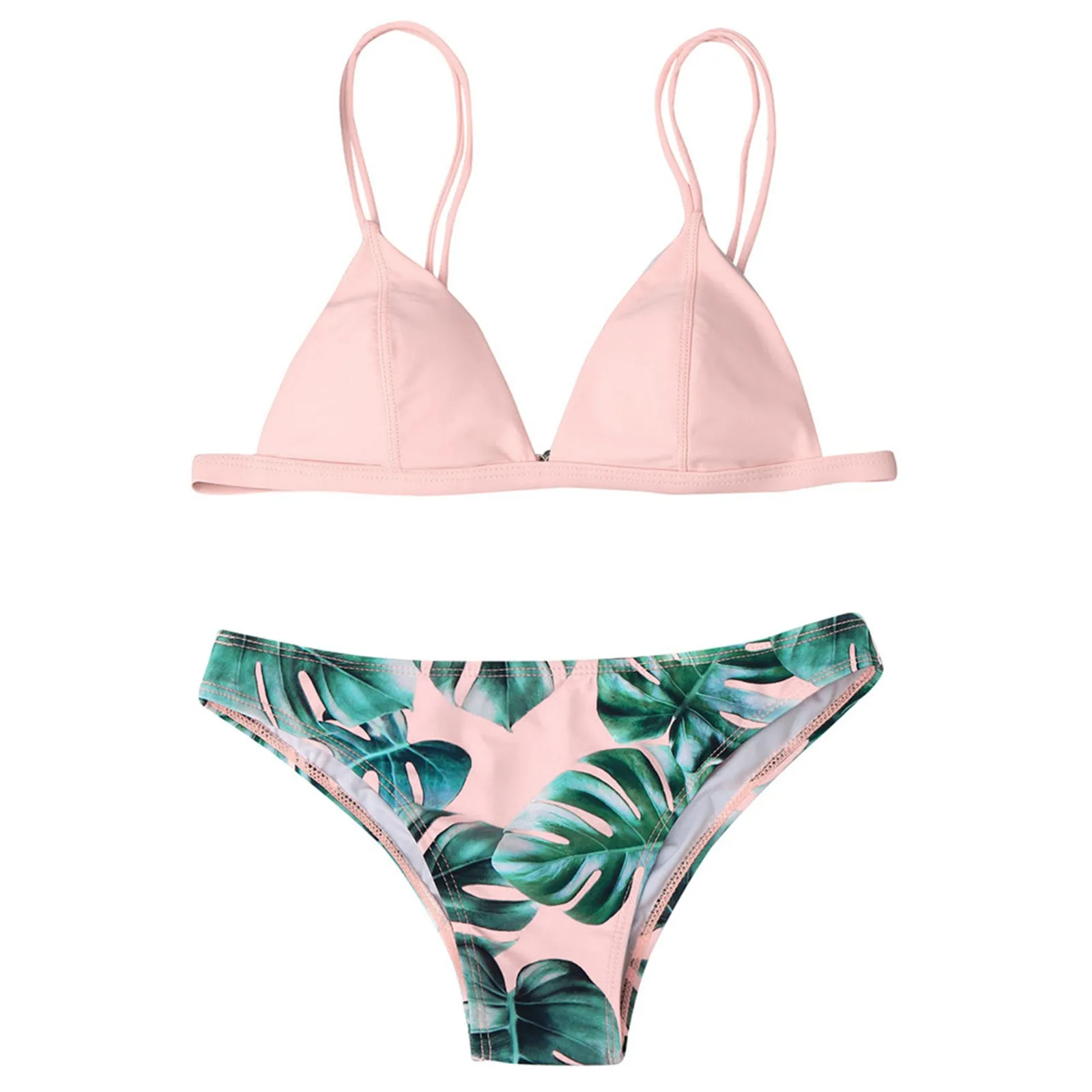 

Wine Swimwear Bikini Set For Women Separate Swimsuit Mayokini
