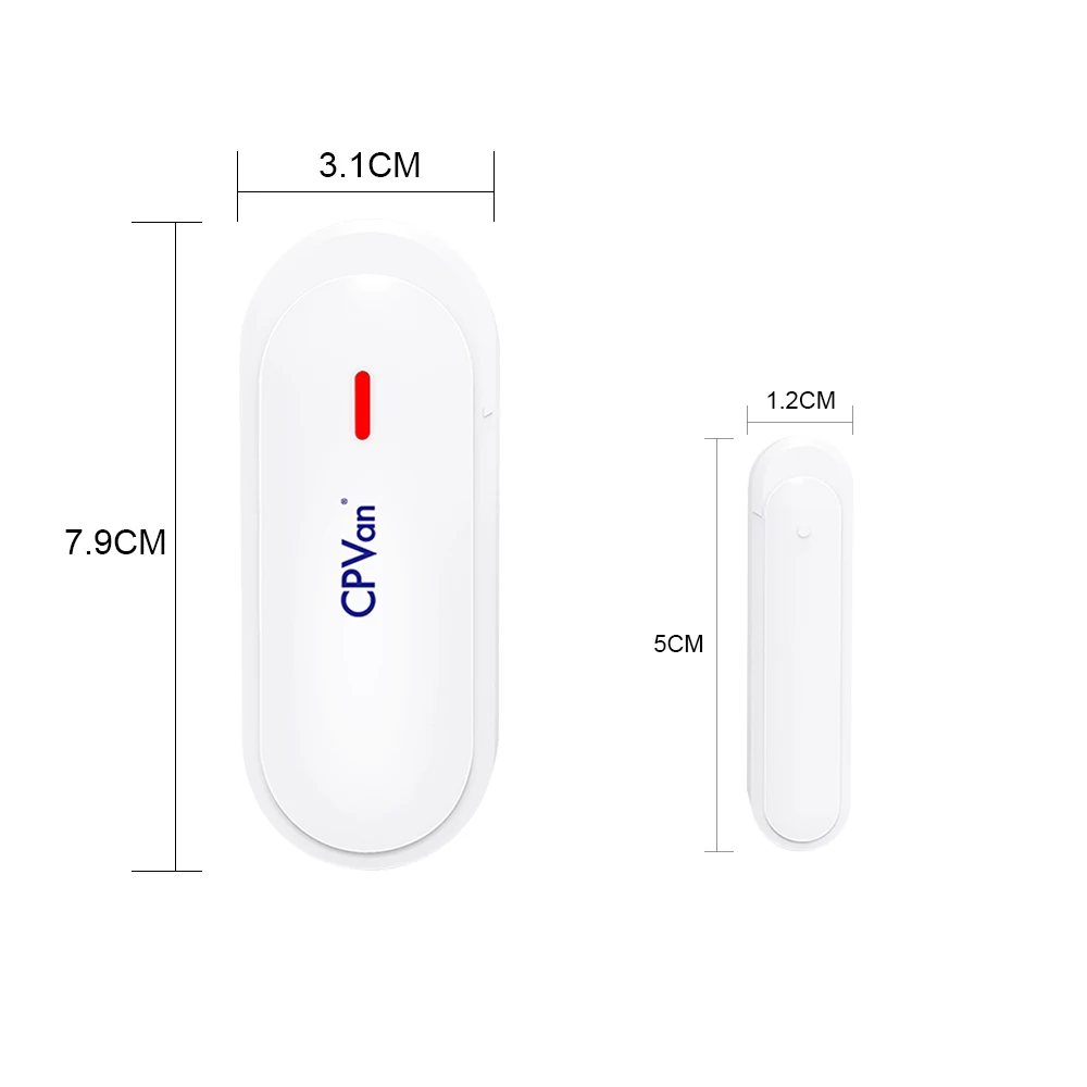 CPVan датчик для оконных дверей безопасности детектор 433 МГц двери домашняя