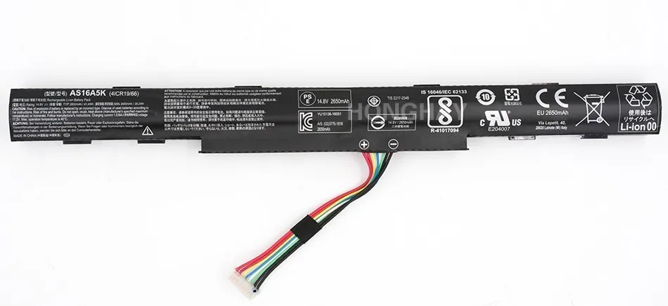 Аккумулятор HONGHAY AS16A5K для ноутбука acer Aspire E 15 series E5-575G-53VG E5-475G 523G 553G 573G 575G 774G AS16A7K AS16A8K