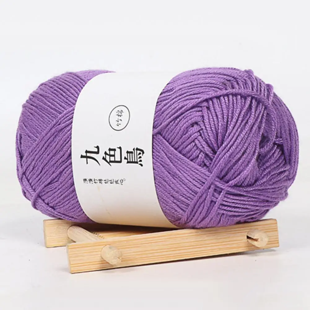 

Soft 50g Baby Thin Woolen Yarn Knitting Crochet Blanket Sweater Scarf Woven DIY Material Clothing Sewing Accessories