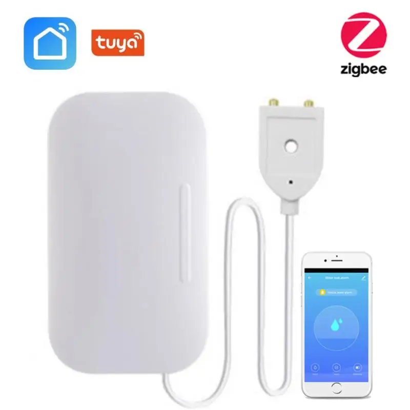 

Датчик утечки воды Tuya Zigbee, независимый датчик утечки воды