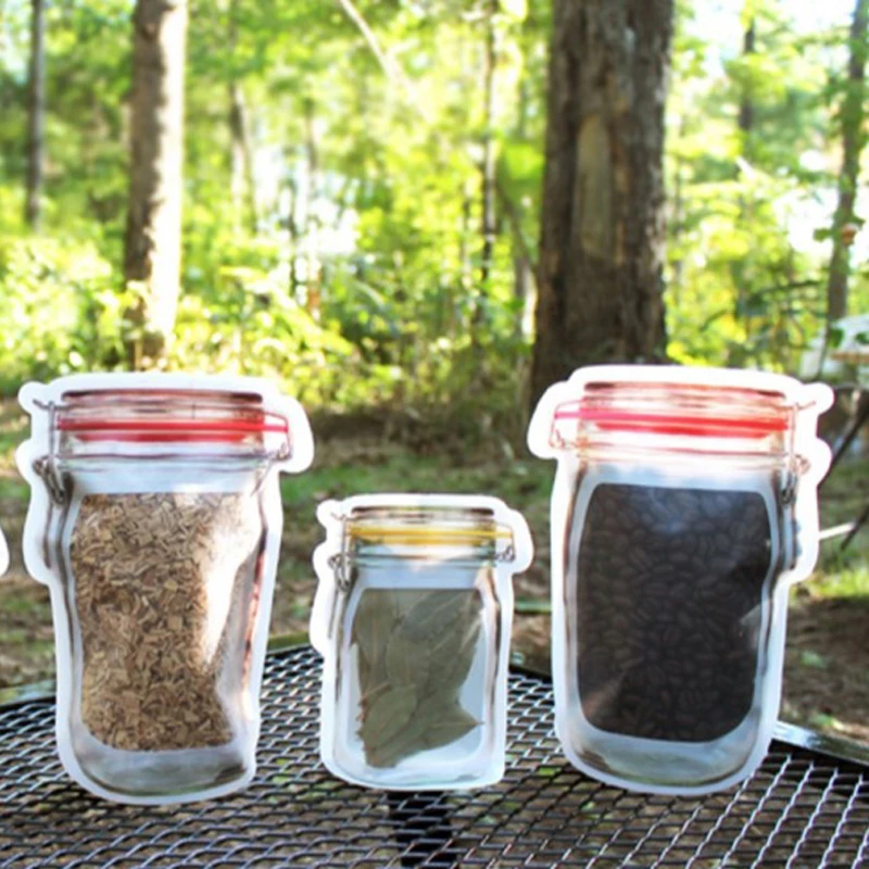 Пищевые чайные бирки Многоразовые Пакеты свежие продукты прозрачные