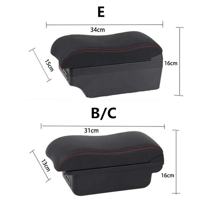 Подлокотник для Renault Clio Captur Clio1 Clio2 Clio3 4 RS кожаный подлокотник консоль хранения USB