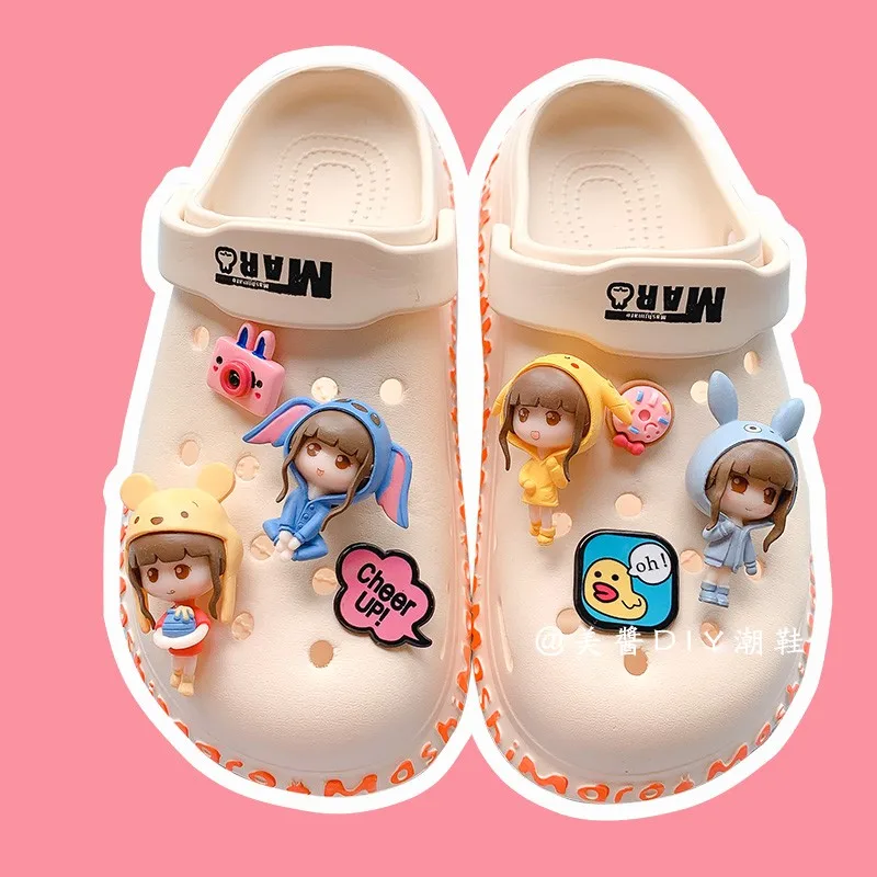 

Bundle Charms for Crocs DIY New Brand Shoe Charms Designer Detachable Three-dimensional Cartoon Characters Shoe Decoration