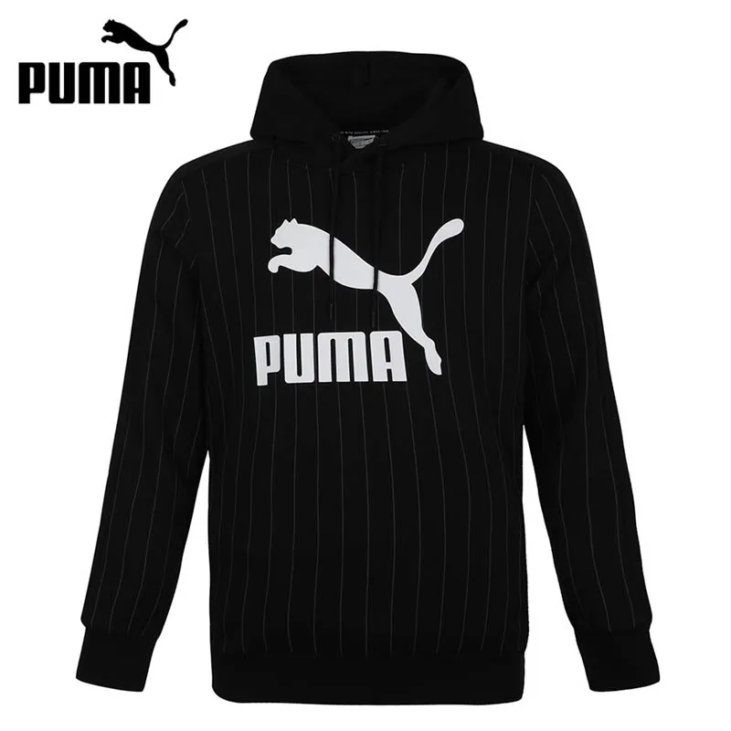 Original New Arrival PUMA PINSTRIPE AOP Hoodie Men s Pullover Hoodies Sportswear