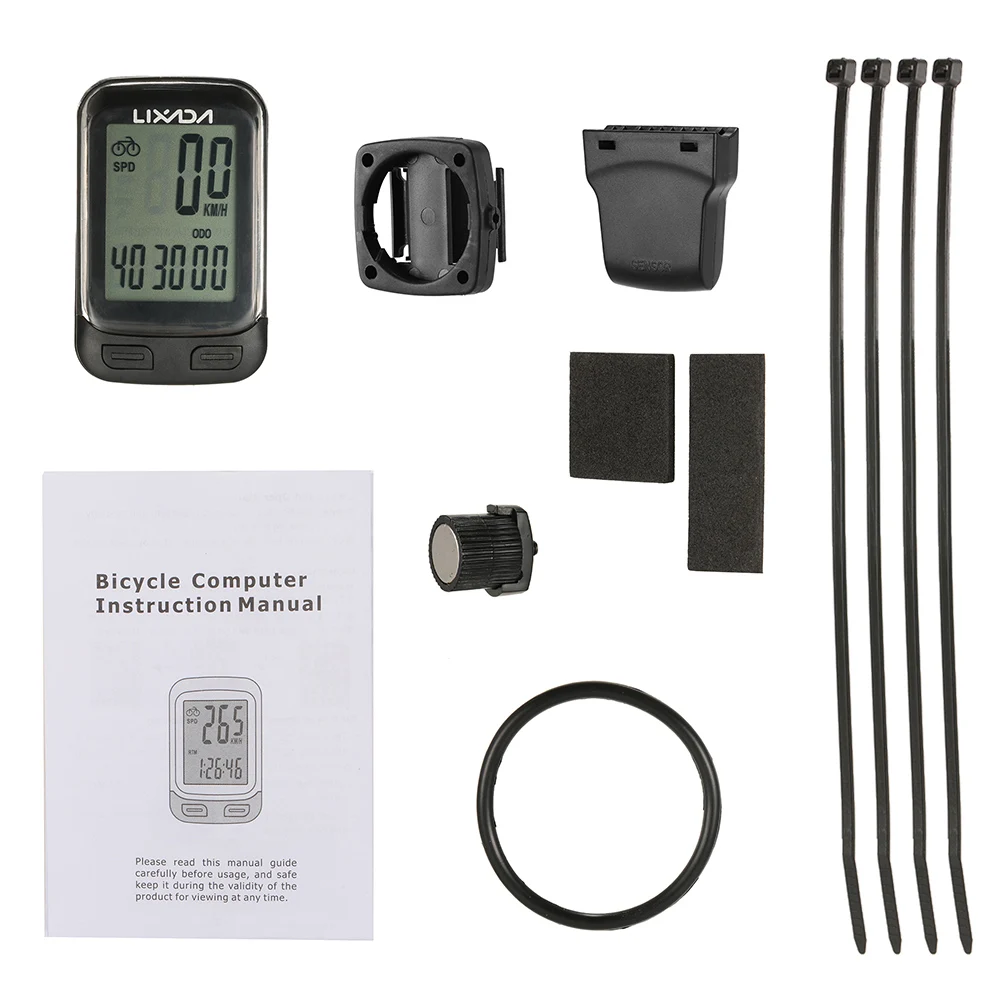 Проводной беспроводной водонепроницаемый велосипедный компьютер