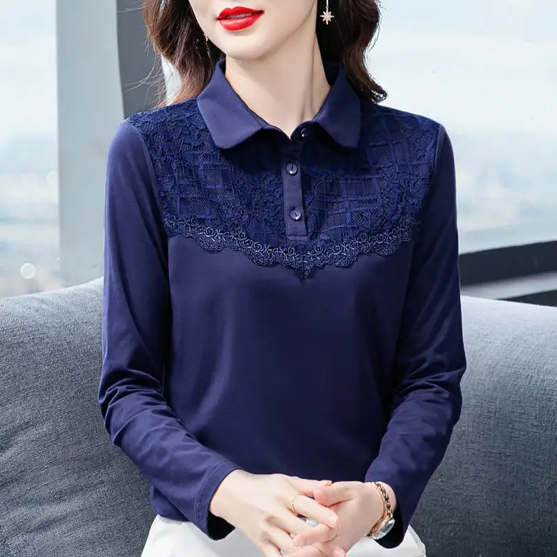 

Винтажная рубашка-блузка с длинным рукавом, женская одежда, повседневные хлопковые Дамские топы, блузки, женская уличная одежда, Однотонные...