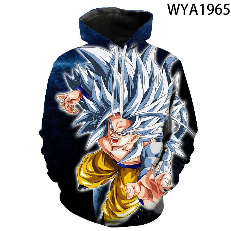 

Men Women Children Dragon Sweatshirts Cartoon Anime Hoodies DBZ 3D Print Streetwear Boy Girl Kids Pullover Fashion Jacket