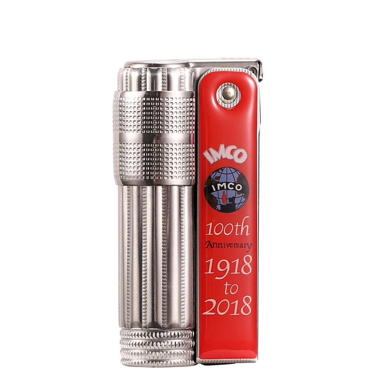 

New IMCO Flint Gasoline Kerosene Lighter IMCO 100th Anniversary Nostalgic Limited Cigarette Series (1918 to 2018) Collection