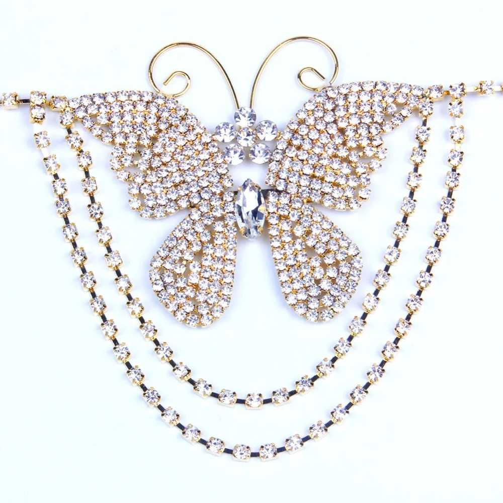 

Алмазные бабочки поясные цепи