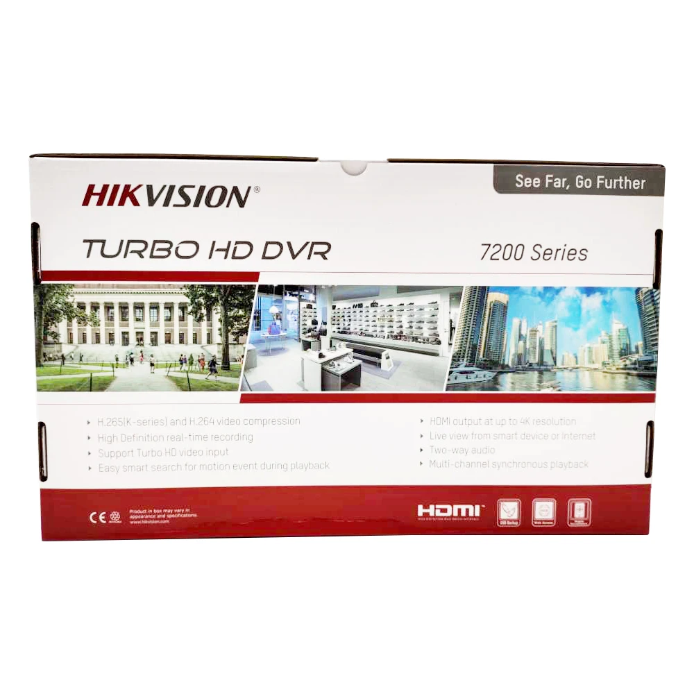 Камера видеонаблюдения Hikvision 16 каналов макс. поддержка 6MP турбо HD DVR 5 в 1 для