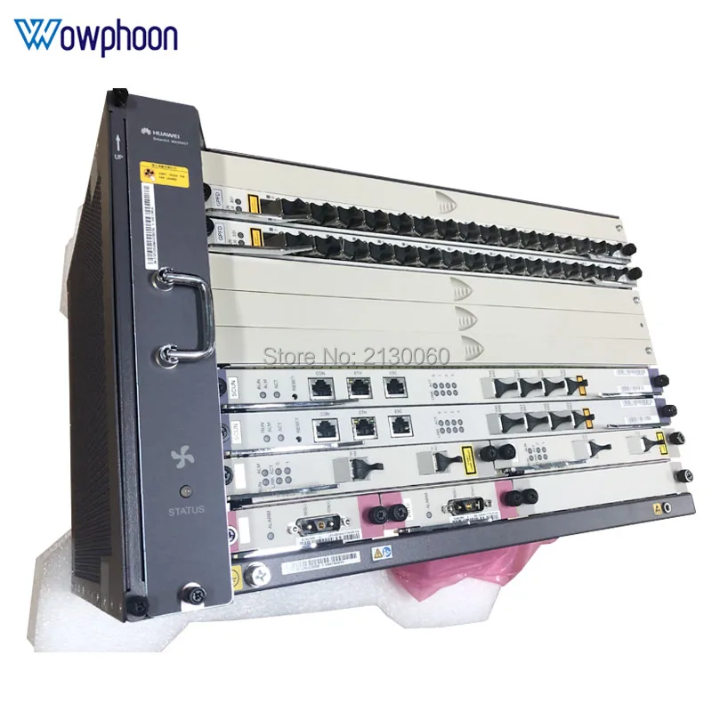 Huawei GPON OLT MA5683T 1 г, 2xSCUN плата управления+ 2xPRTE Усилитель мощности доска+ 2x scun+ 2x GPBD/GPFD сервис доска B+ C
