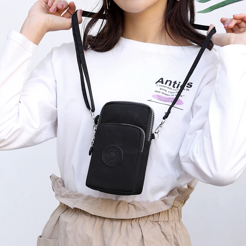 Женская модная маленькая сумка для телефона кошелек чехол уличная на плечо с