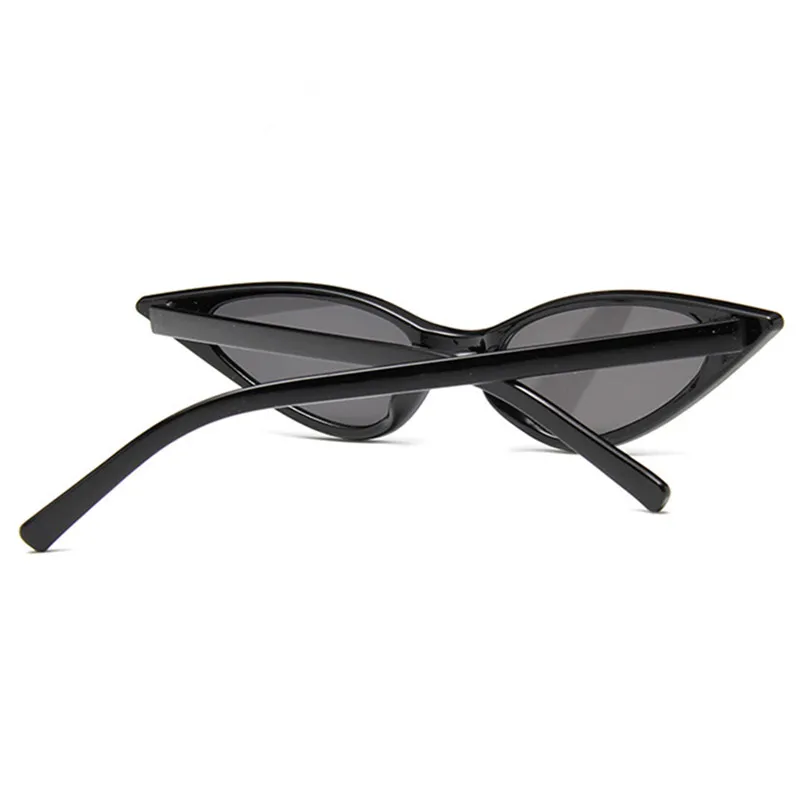 

Women Sexy Cat Eye Sunglasses Brand Designer Small Triangle Vintage Sun Glasses Retro Cateye Eyewear Purple Black Sunglass