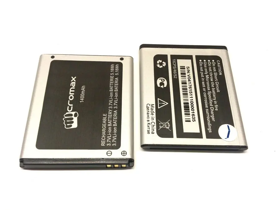 Micromax A79 Bolt - Аккумулятор 1400mAh 5 18Wh 3 7V Оригинал | Мобильные телефоны и аксессуары