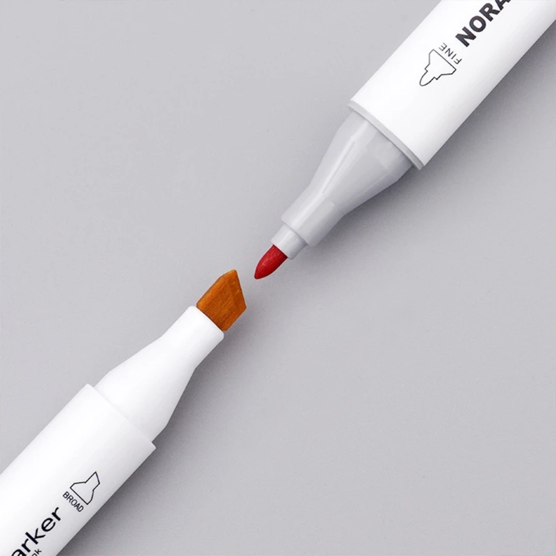 

Dual Headed 80 Colors Markers Animation Sketch Pens Drawing Marker Coloring Draw