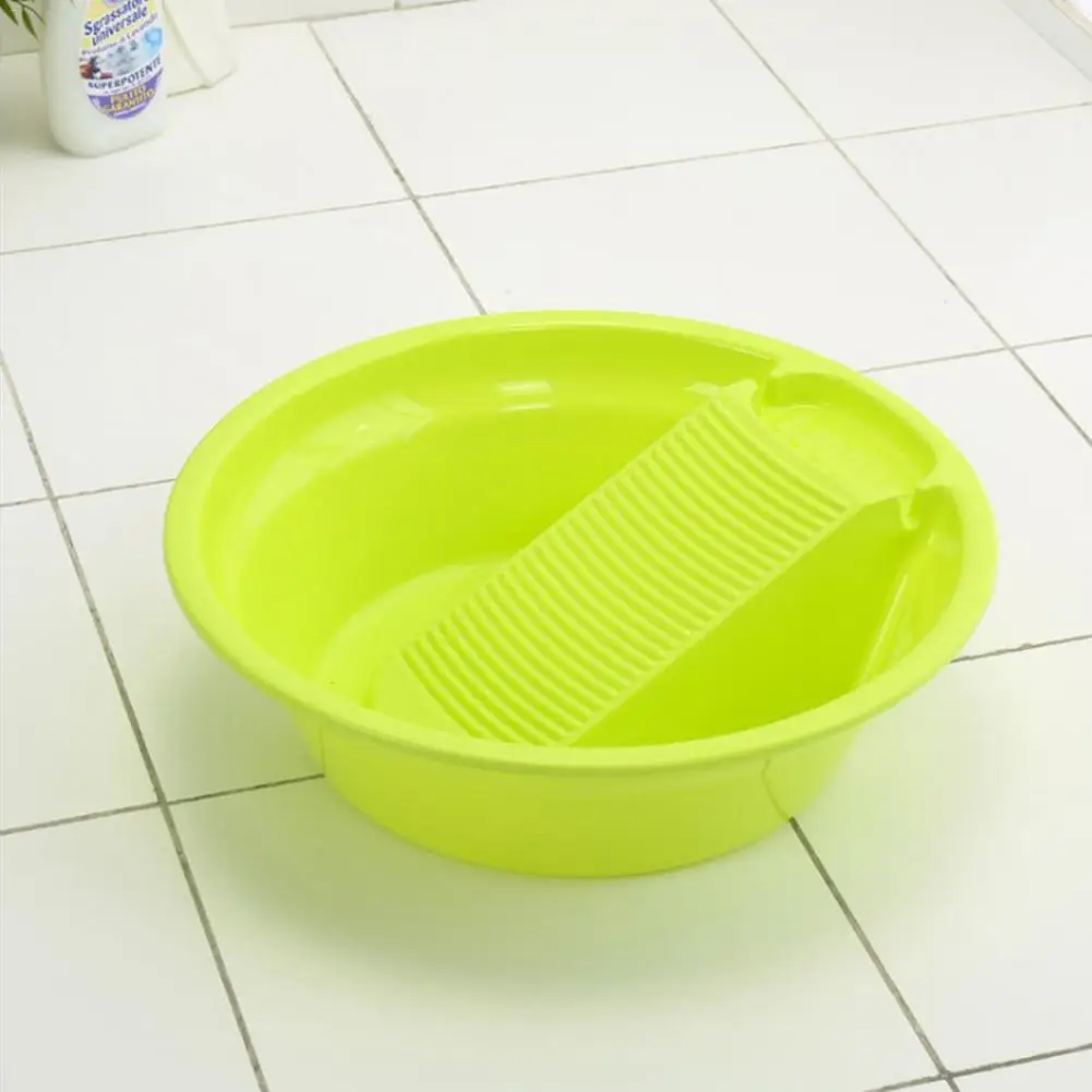 Пластиковая Ванна с умывальником утолщенная ванна для стирки детского нижнего