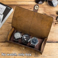 watch roll display box leather travel watch case wrist faux pouch watch watches watch leather box storage case holder organ k5l0