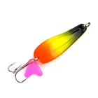 Металлическая рыболовная приманка FTK с двойной ложкой, 24 г 28 г 35 г с тройным крючком, щука, Спиннер, джигггинг, жесткая наживка для ловли карпа