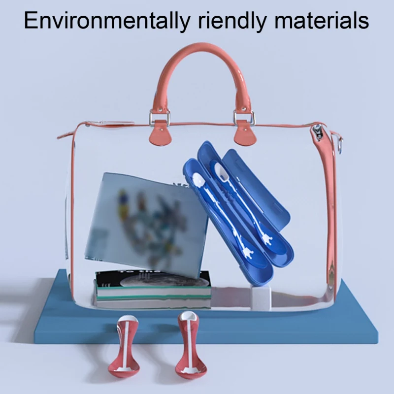 

Spoon Fork for Baby Safety Feeding 0~2 Years Old Child Dining Spoon Tableware Tongue Anti Scald with Puree Scraper