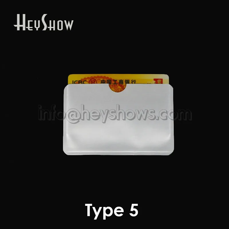 Фото 2000pcs Bank RFID Card Holder Blocking ID Protector Anti Scan Case Secure Sleeves Aluminium Foil Shielding Bag Degaussing Proof 2000pcs Bank RFID Card Holder Blocking ID Protector Anti Scan Case Secure Sleeves Aluminium Foil Shielding Bag Degaussing Proof