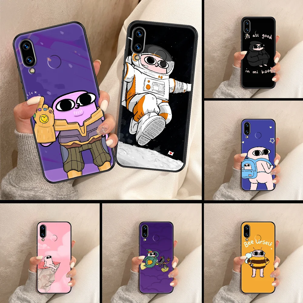 Со смешными героями из мультфильмов большие глаза ketnipz чехол для телефона Huawei Honor