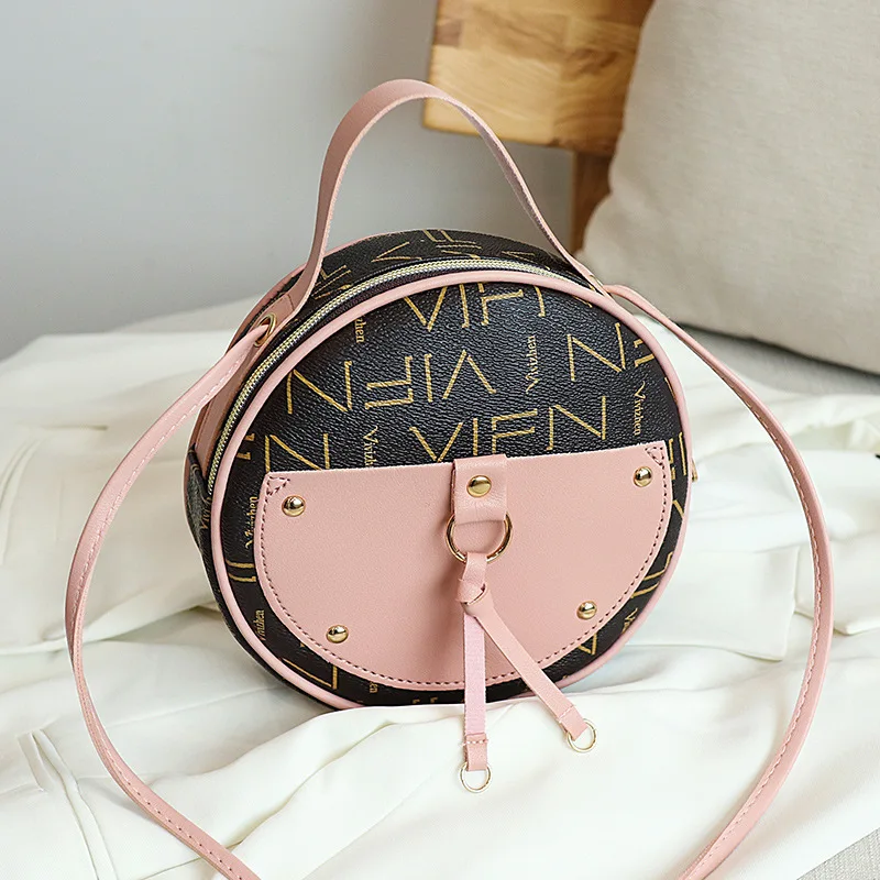 2022 женская маленькая круглая сумка forever young в Корейском стиле необычная модная