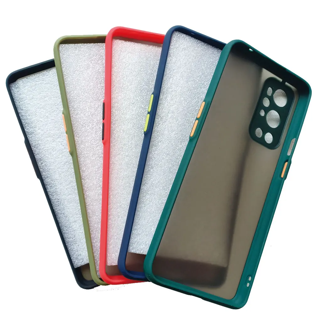for oneplus 9 pro case protection shockproof phone case one plus 9pro case 1 9pro cover le2121 skin feel matte silicone hard free global shipping